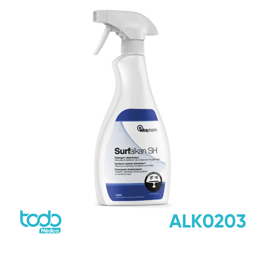 Surfalkan Alkapharm – Limpiador y Desinfectante en Spray 750 ml