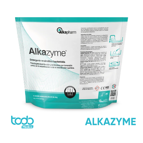 Alkazyme – Detergente Enzimático Bactericida de Alto Rendimiento