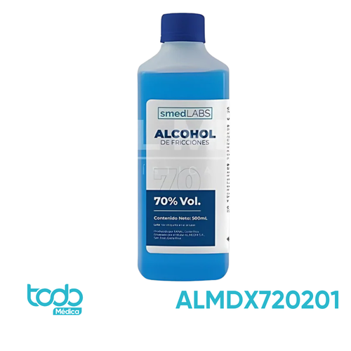 Alcohol 70% 250ML – Color Azul