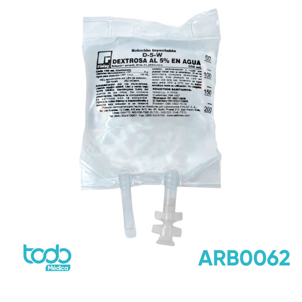 Dextrosa al 5% 250ML