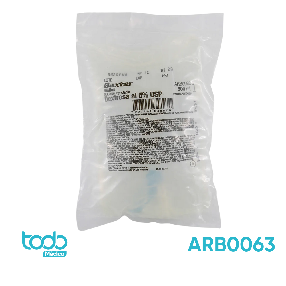 Dextrosa al 5% 500ML