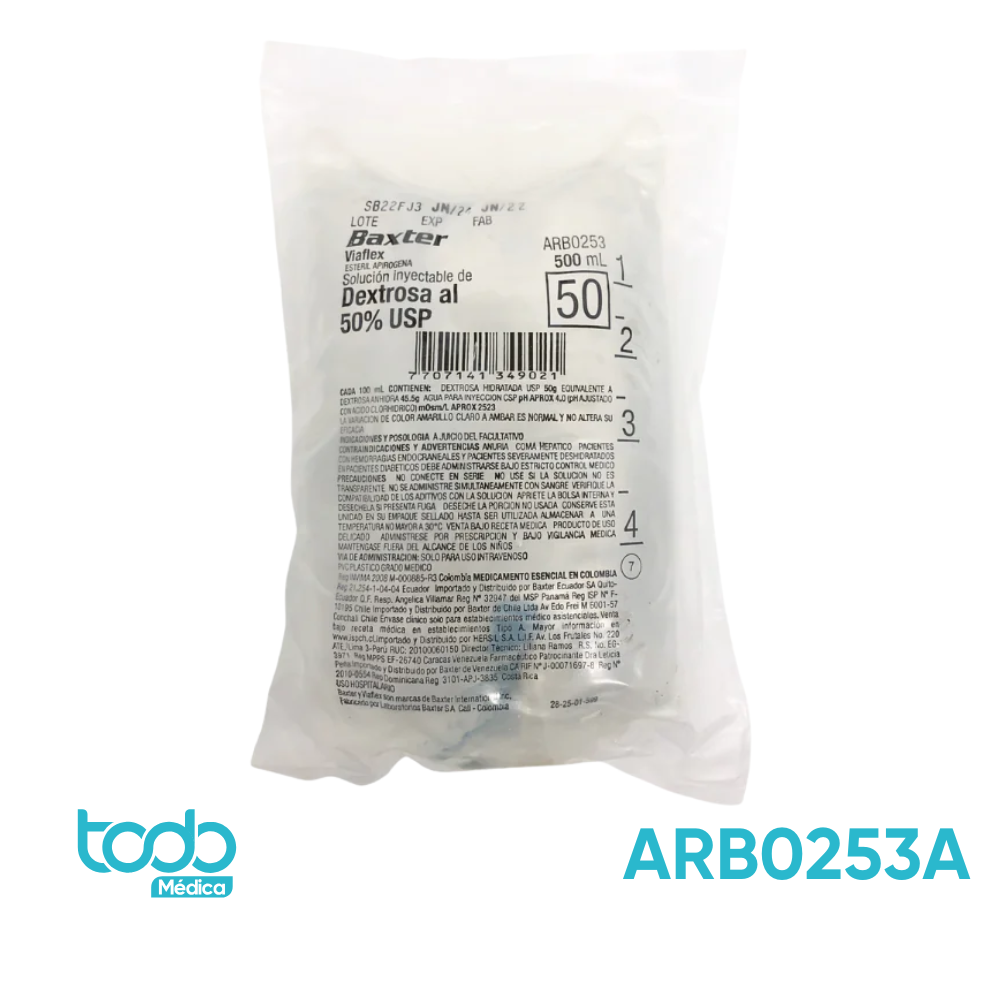 Dextrosa al 50% 500ML