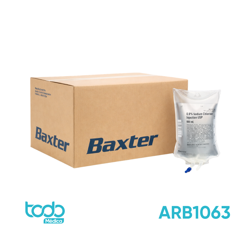SUERO MIXTO BAXTER 500 ml – Solución Intravenosa Estéril
