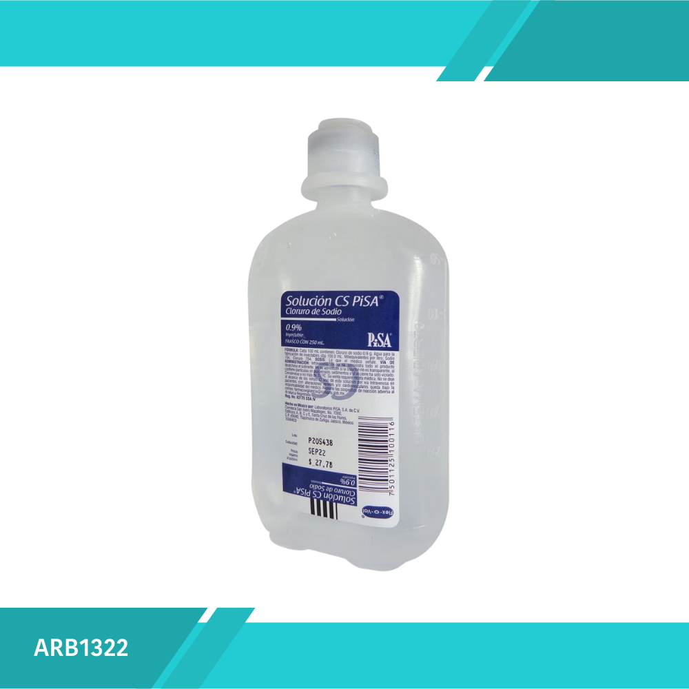 CLORURO DE SODIO 250ML