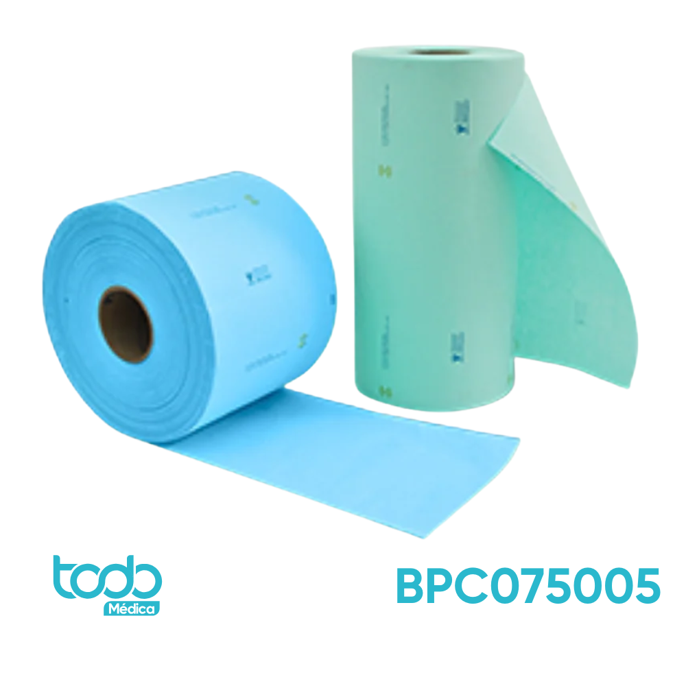 Papel Crepado EEE Verde – Bobina 75x5K