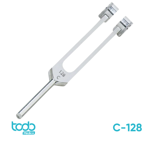 Diapasón de Frecuencia 128 Hz – Herramienta Precisa para Diagnóstico Auditivo