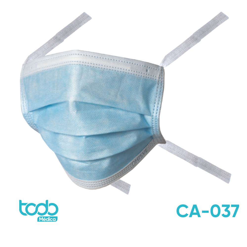 Mascarilla 4 Tiras Health Celeste CJ50