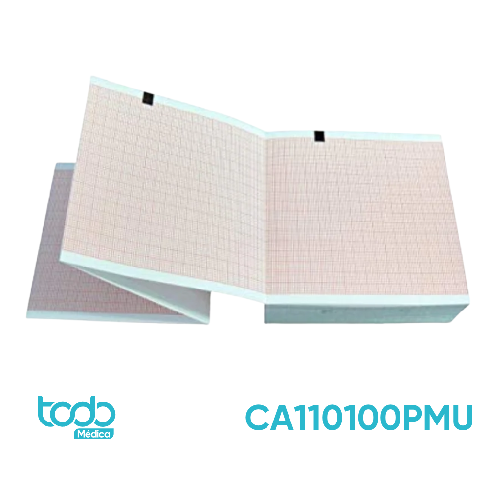 Papel ECG Easy Trace Resma 10x11cm PKT1100
