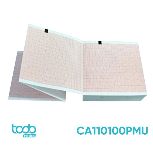 Papel ECG Easy Trace Resma 10x11cm PKT1100