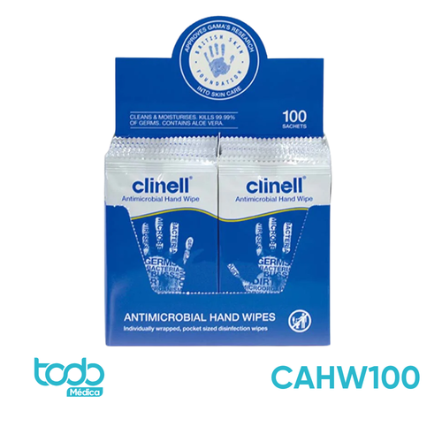 Toallita Antibacterial para Manos