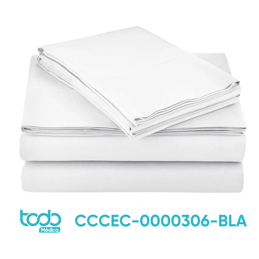 Sábana Resortada Promycare Blanca 200x90CM PKT10