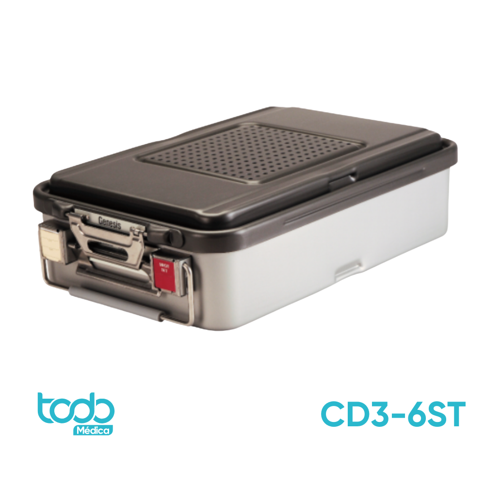 Contenedor BD Genesis Sterrad Grande Fondo Perforado 58.6X31.4X15.4CM
