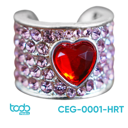 Charm para Estetoscopio Prestige Corazón