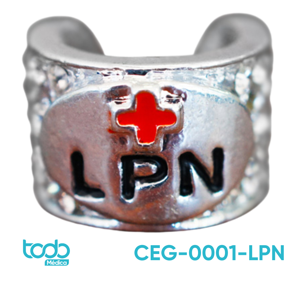 Charm para Estetoscopio Prestige LPN (Licencia de Enfermera-Práctica)