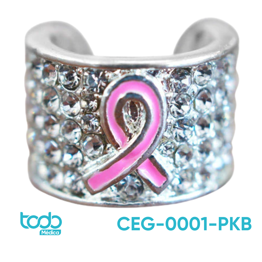 Charm para Estetoscopio Prestige Lazo Rosado