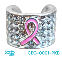 Charm para Estetoscopio Prestige Lazo Rosado