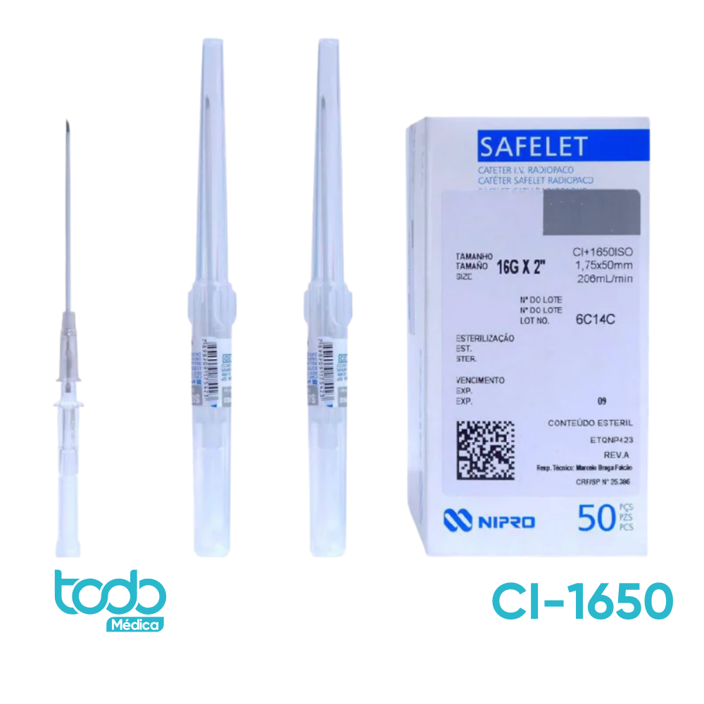 Catéter Intravenoso 16G x 2"
