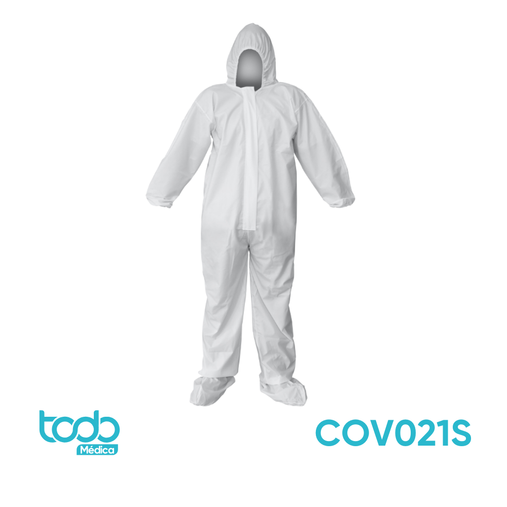 Traje de Protección Soft Touch Impermeable con Gorro – Talla S