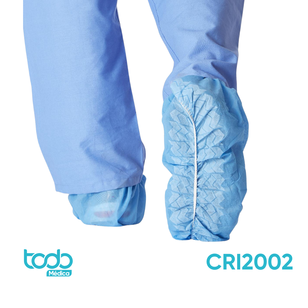 Cubrezapatos Medline Antideslizantes – Talla L, Caja con 100 unidades