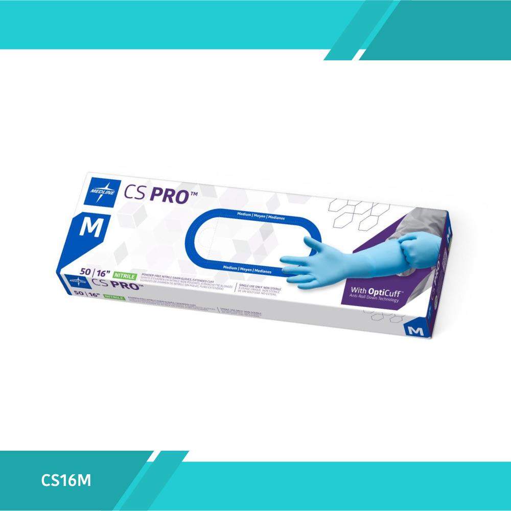 Guante de Nitrilo CS Pro Largos de 16