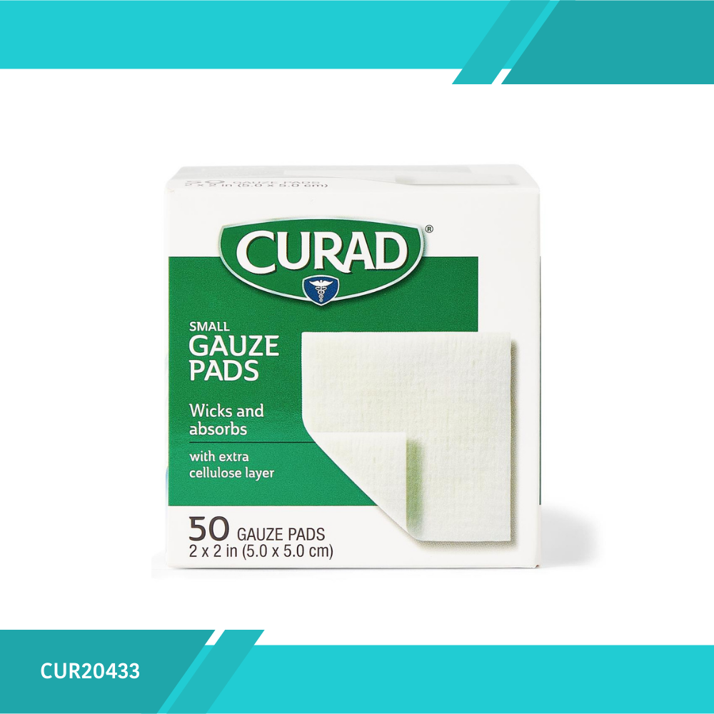 APOSITO DE GASA ESTERIL SUPER ABSORBENTE DE 3X3X8