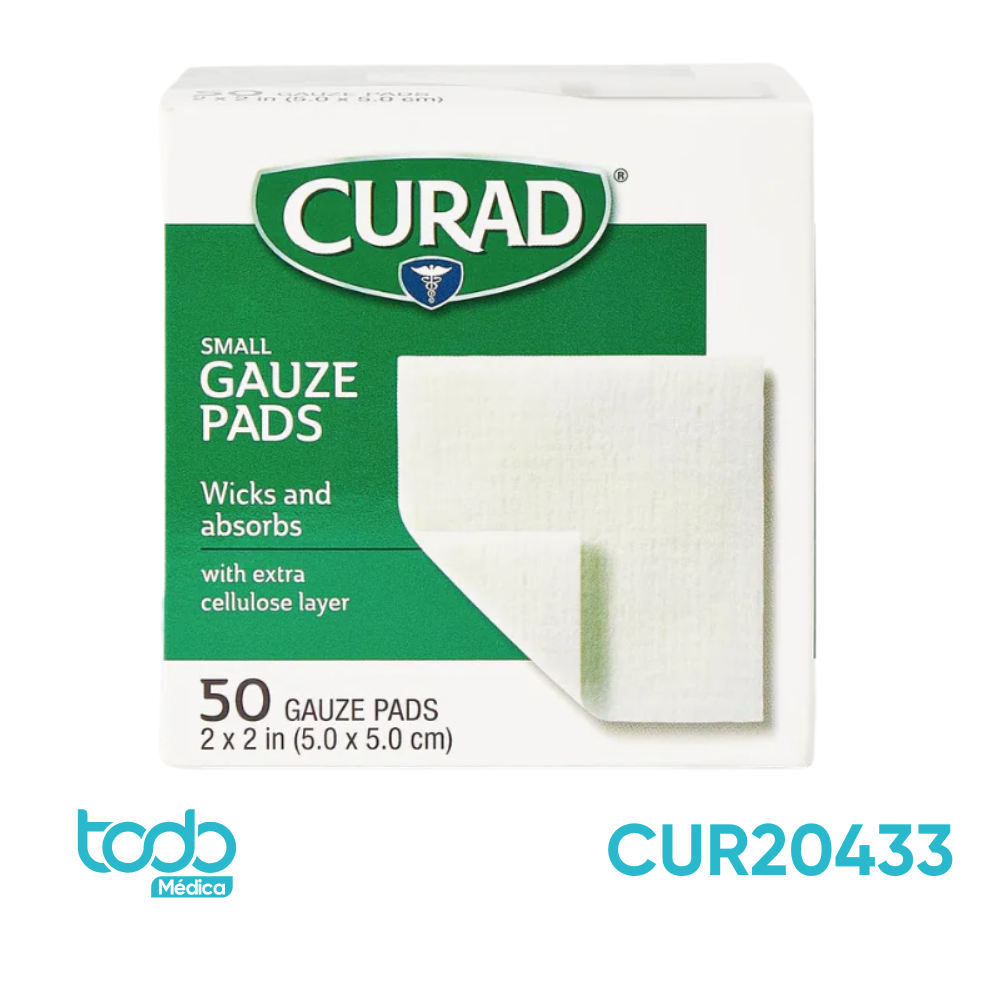 Apósito de Gasa Estéril Super Absorbente 3 x 3 x 8 cm
