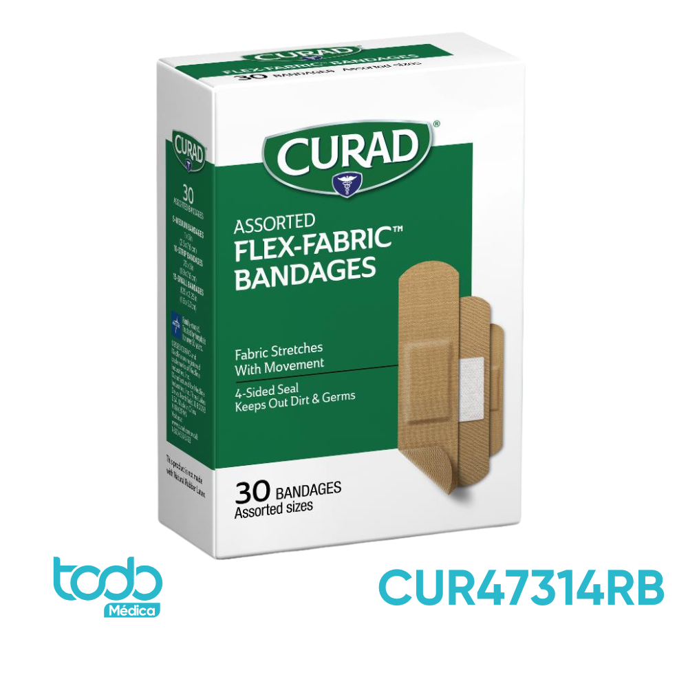 Curita Curad Flexible Surtida CJ30