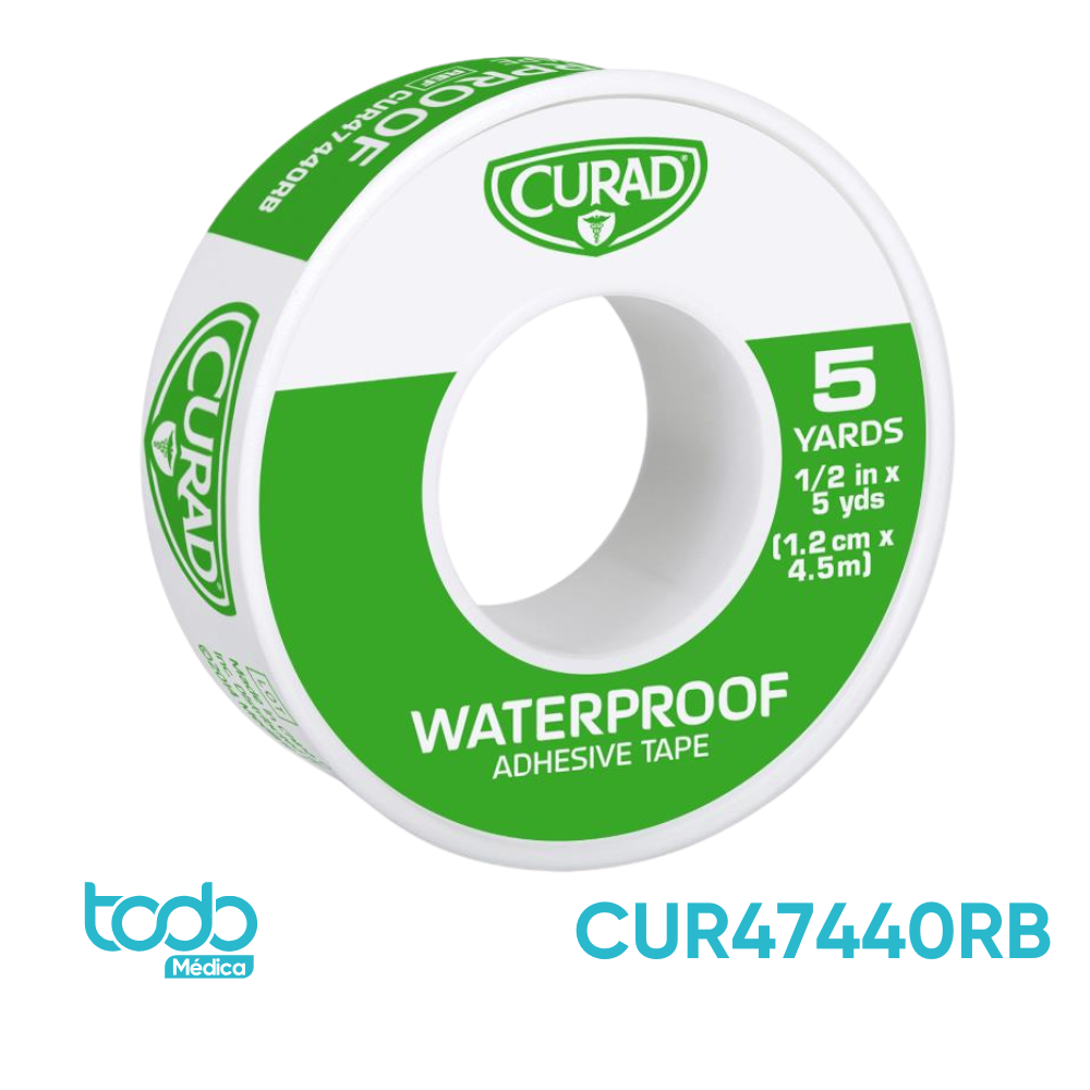 Esparadrapo Curad Impermeable 1/2" x 4.5m