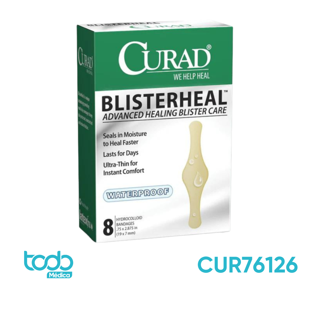 Curita Curad Hidrocoloide para Dedo PKT8