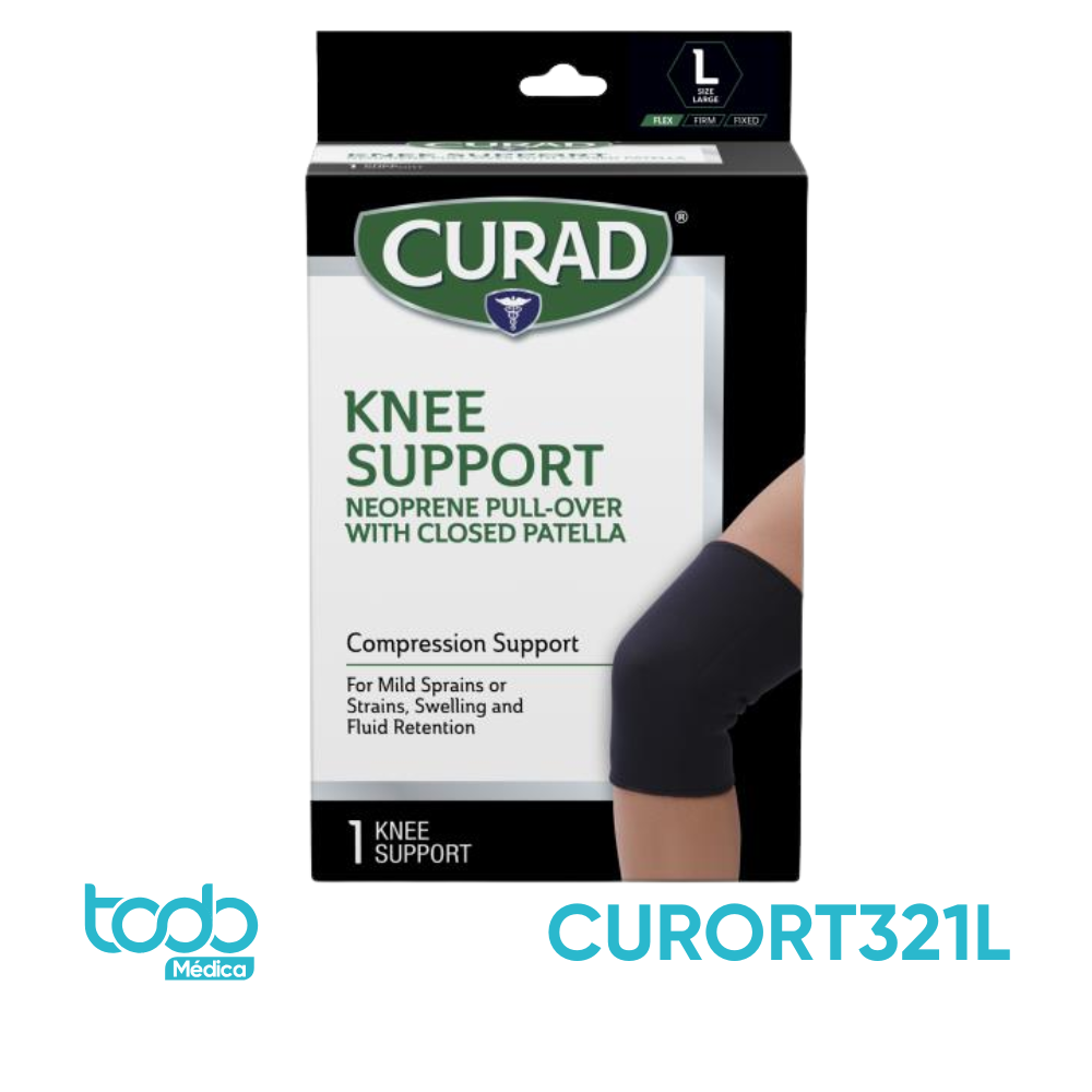 Rodillera Neopreno Curad L