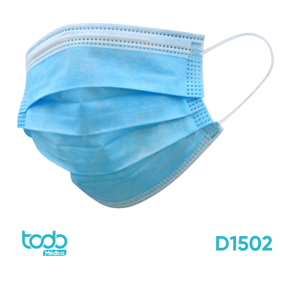 Mascarilla Liga 3 Capas Celeste CJ50