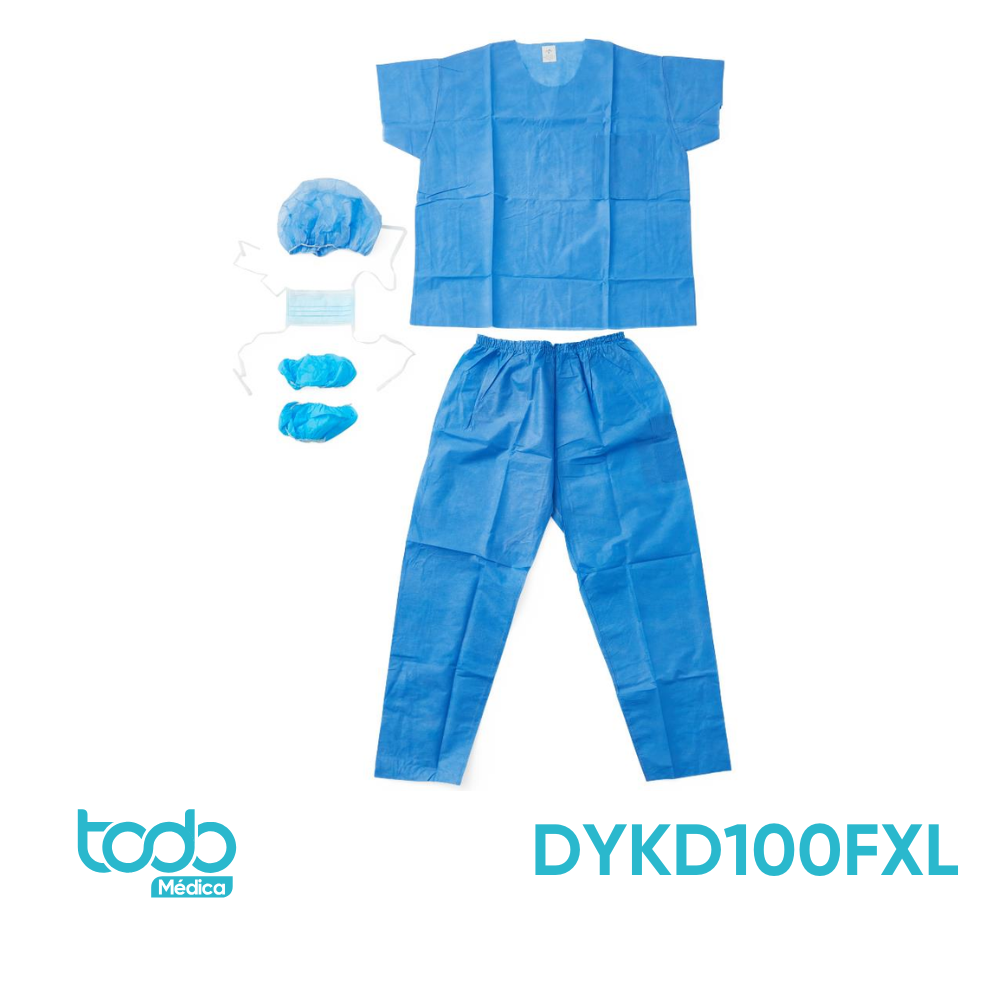 Kit Descartable de Protección Personal – Talla XL