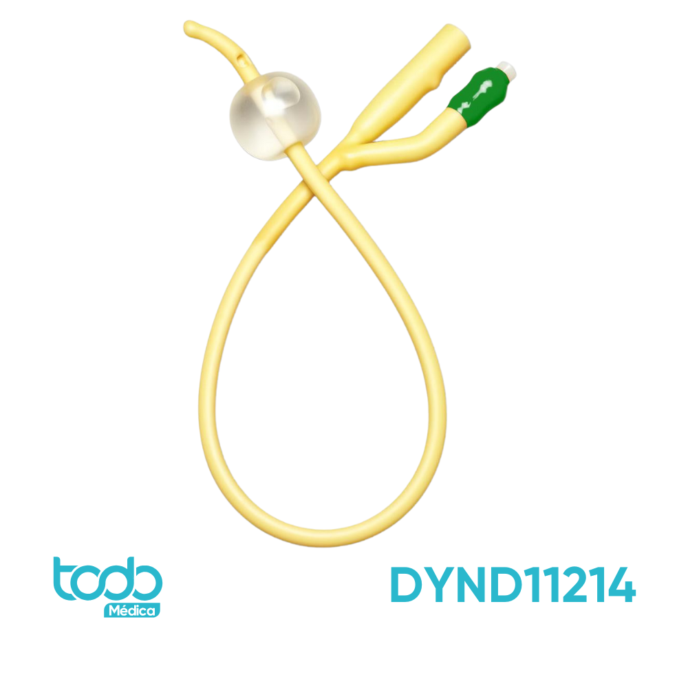 Sonda Foley Acodada de 2 Vías – 10cc – 14FR