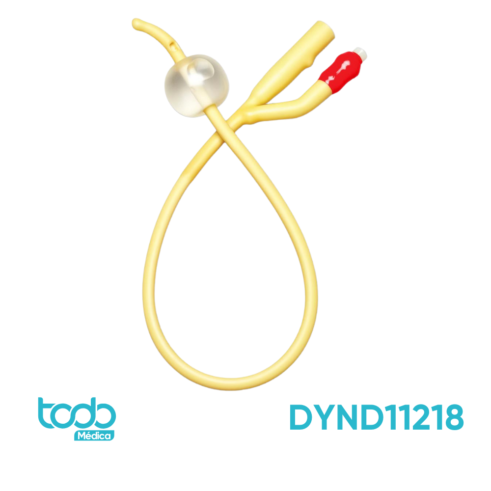 Sonda Foley Acodada de 2 Vías 10cc – 18FR