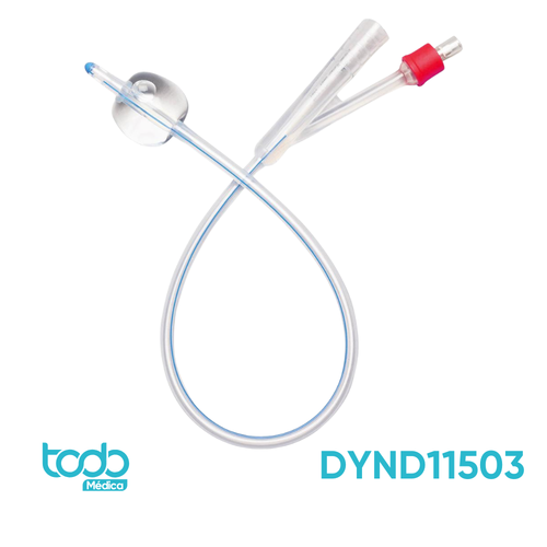 Sonda Foley de Silicón de 2 Vías – 10 cc – 18FR