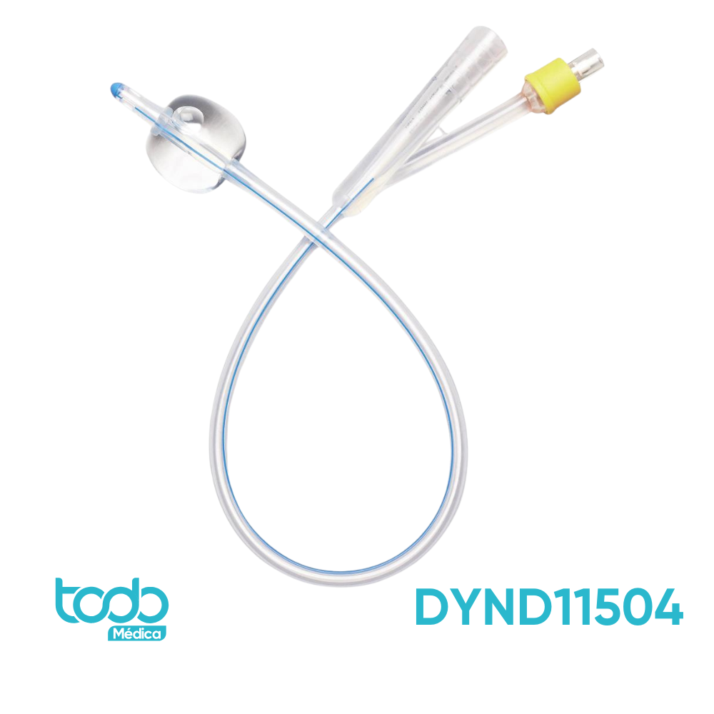 Sonda Foley de Silicona 2 Vías 10cc 20 FR – Confort y Eficiencia para el Cuidado Prolongado