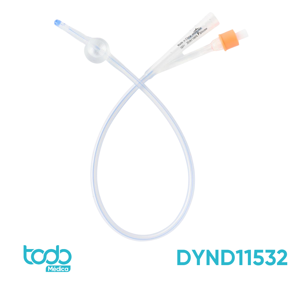 Sonda Foley de Silicón de 2 Vías – 30 cc / 16 FR