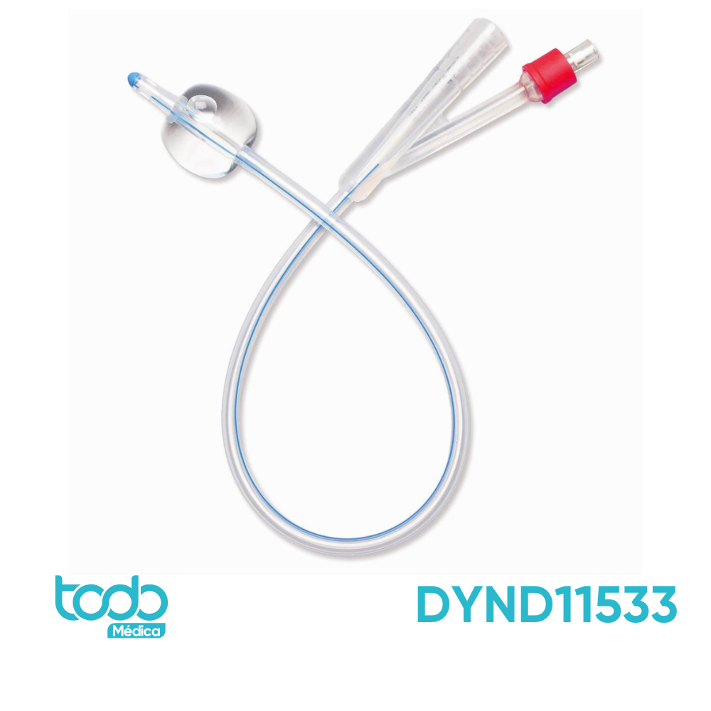 Sonda Foley Medline Silicón 2 Vías 30 cc – 18 Fr – Caja con 10 unidades
