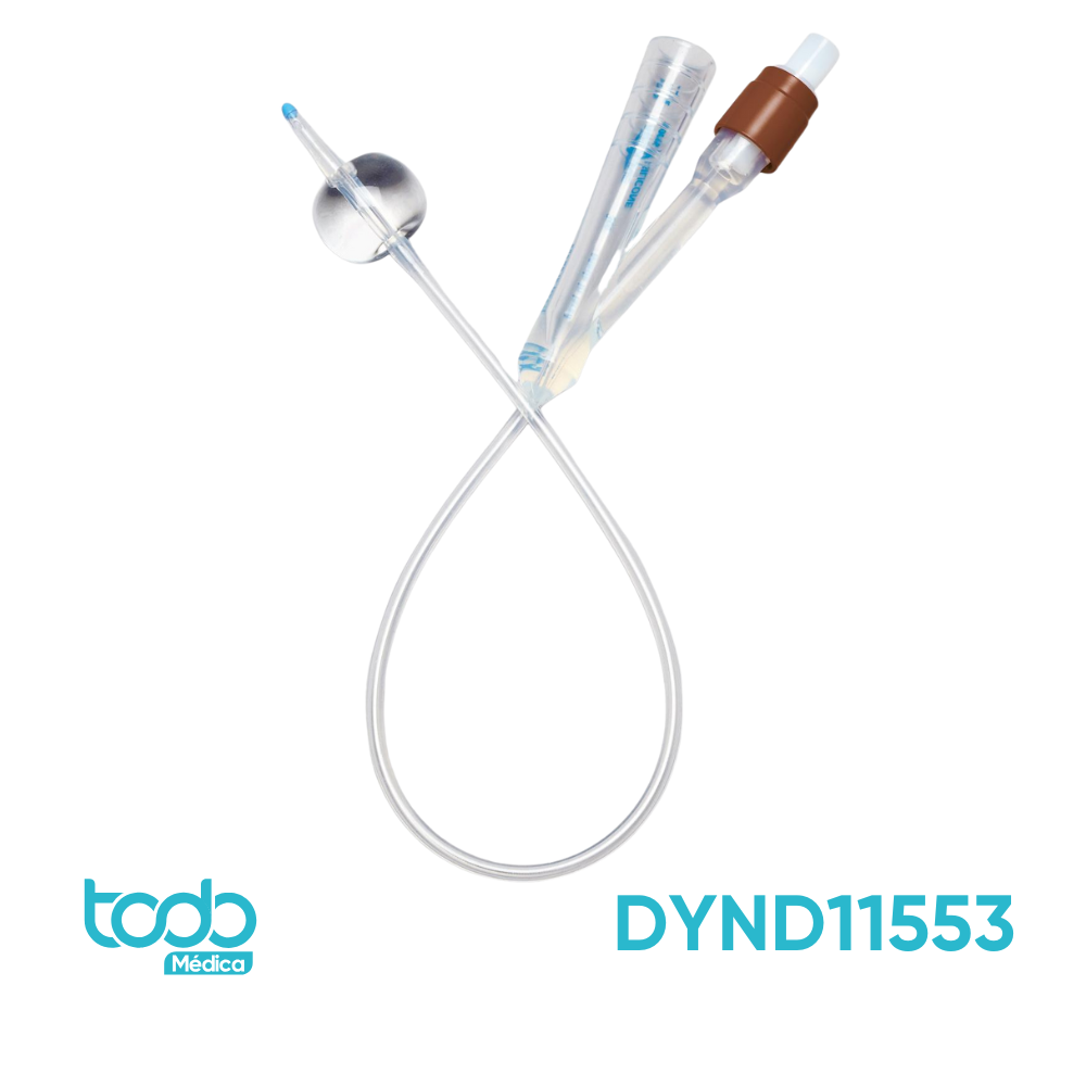 Sonda Foley de Silicón Pediátrica de 2 Vías 3cc 8FR – Confort y Seguridad para Pacientes Pediátricos
