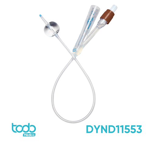 Sonda Foley de Silicón Pediátrica de 2 Vías 3cc 8FR – Confort y Seguridad para Pacientes Pediátricos
