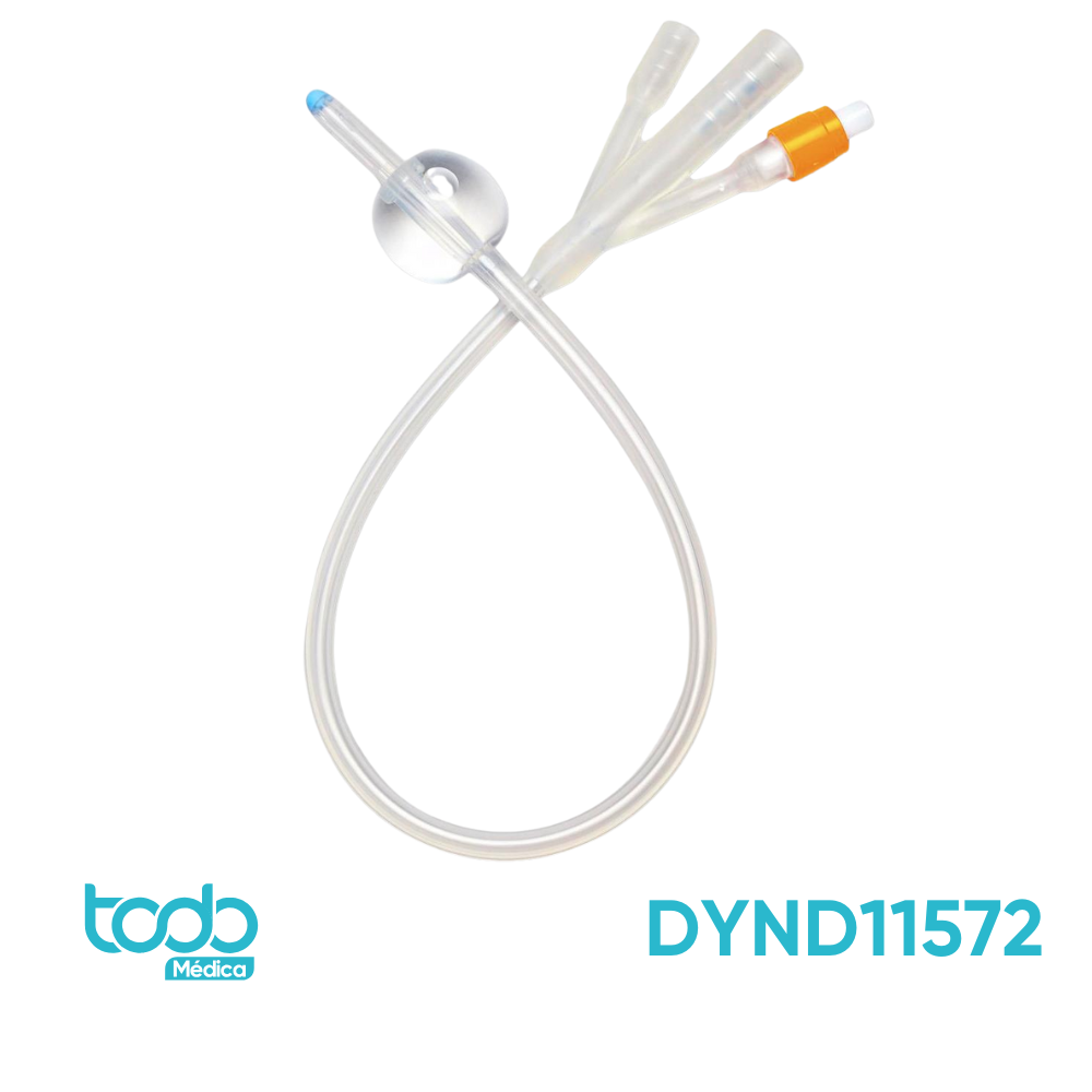 Sonda Foley de Silicona 3 Vías 30cc 16FR