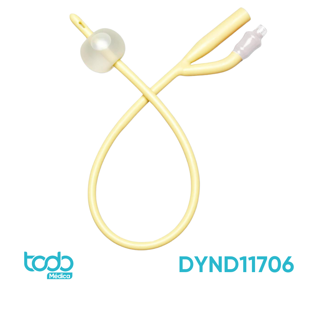 Sonda Foley Pediátrica de 2 Vías 3cc – 6FR