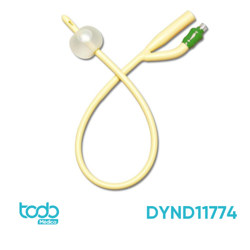 Sonda Foley 2 Vías 14 Fr – Balón 30 mL – Caja x 12