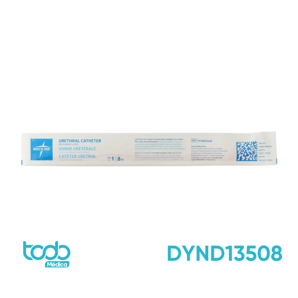 Sonda Nelaton con Látex 8FR – Medline