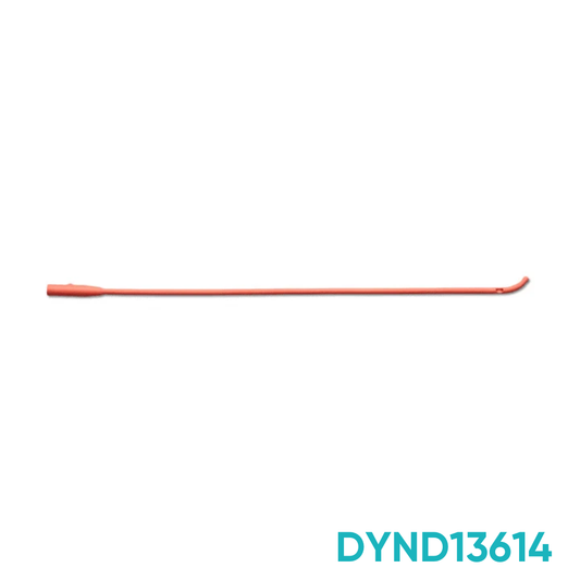 Sonda Nelaton Punta Curva 14FR de Látex Rojo – 40 cm