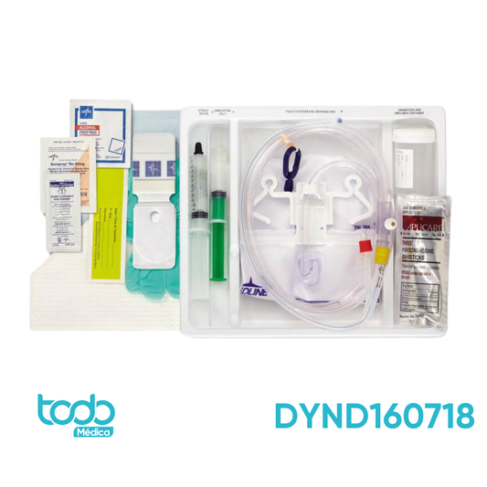 Kit de Cateterismo Preconectado de Silicona