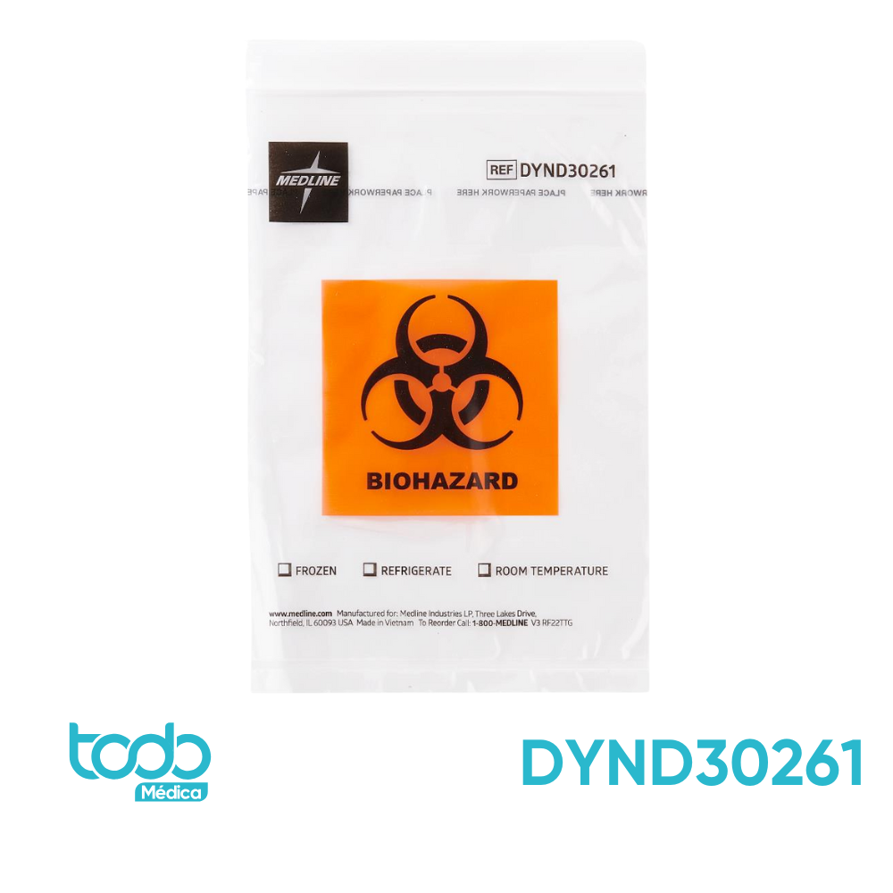 Bolsa de Transporte Tipo Zip Lock 6x9"