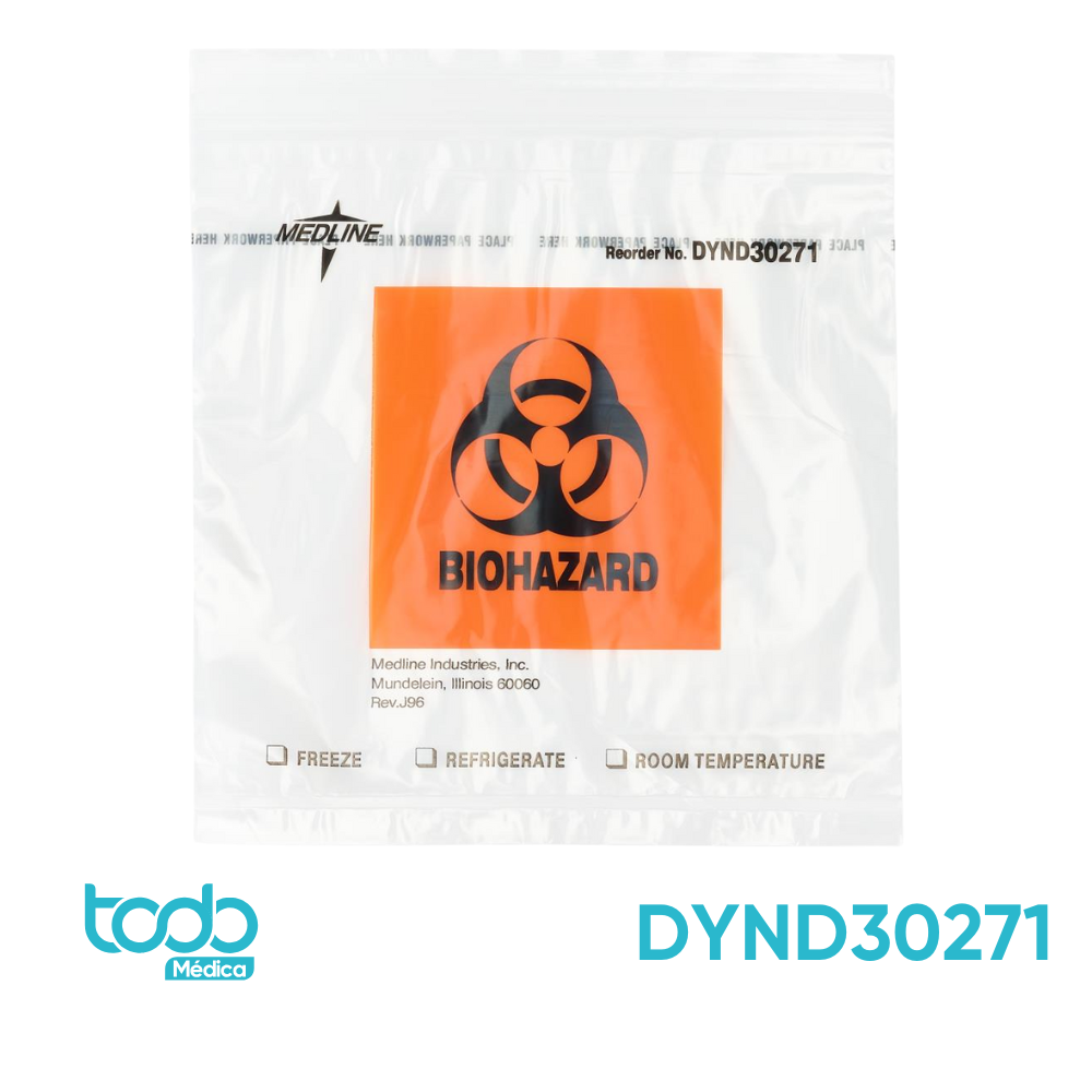 Bolsa de Transporte Tipo Zip Lock 8x8"