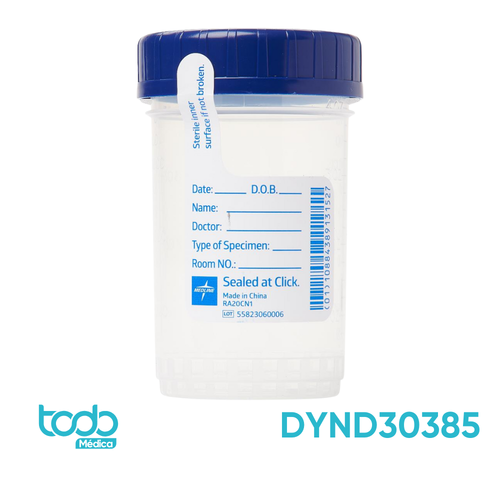 Frasco de Espécimen Estéril – 120 ml
