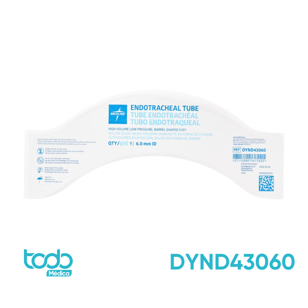 Tubo Endotraqueal de 6.0 mm con Balón